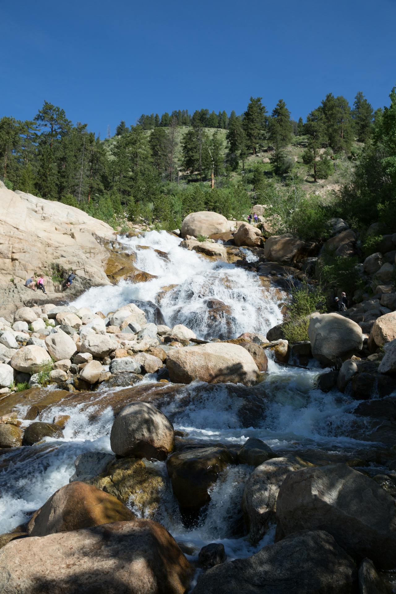 Scenic trail in Rocky Mountain National Park